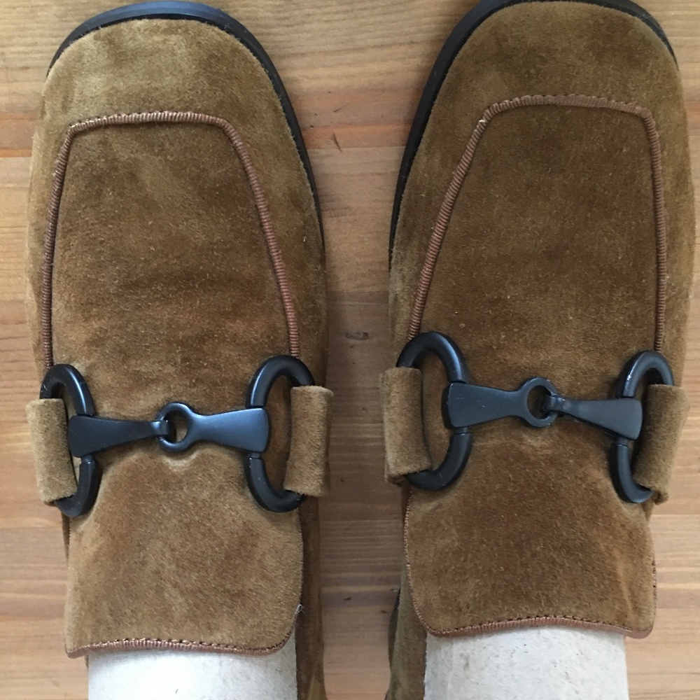 Brown Suede BiBi Lou Loafers